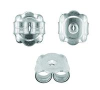 BJC® Sterling Silver 925 7mm Extra Large Heavy weight Earring Backs/Scrolls/Butterfly Backs