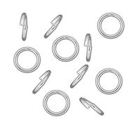 BJC® Sterling Silver 925 Jump Rings in 3mm 4mm 5mm 6mm 7mm 8mm 9mm 10mm in Multiple Quantities (6, 20 Jump Rings)