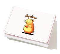 BJDAMAI Wallet For Teens Kids Girls Age 6,7,8,9,10,11,12, Small Slim Thin Mini Compact Women Wallet, Animal Lovers Gifts Stuff, Cash Card Coin Pocket Window For Female！, Capybara, Modern
