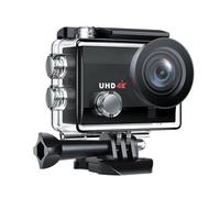 BJdfgE 2.0-inch Sports Action Camera 4K 30FPS 20MP Digital Video Camcorder 170° Wide Angle EIS External Microphone Remote Control