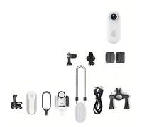 BJdfgE 4K Thumb Action Camera, HD Sports, Digital Image Stabilization, Automatic Exposure, 800mAh Battery, Rechargeable Lithium(White Standard)