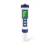 BJdfgE 5 In 1 Water Quality Tester Digital TDS/EC/PH/Salinity/Temperature Meter For Pools Aquariums Detector(No backlight)