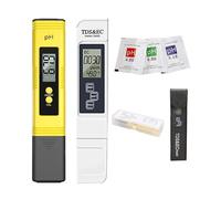 BJdfgE Digital PH/TDS/EC Meter Tester Thermometer Pen Water Purity PPM Filter Hydroponic For Aquarium Pool Monitor(Ph ec meter white)