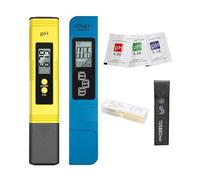 BJdfgE Digital PH/TDS/EC Meter Tester Thermometer Pen Water Purity PPM Filter Hydroponic For Aquarium Pool Monitor(Ph ec meter with box)