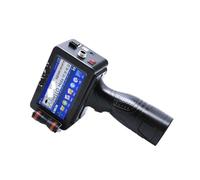 BJdfgE Portable Small Handheld Label Printer Smart Packaging Coder Production Date Bottle Cap Barcode Mark Quick Dry Ink(1 printer - 1 ink)