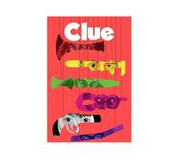 BJESWX Clue Movie Poster Canvas Poster Bedroom Decor Landscape Office Room Decor Gift 08x12inch(20x30cm)