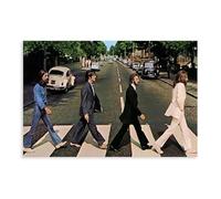 BJESWX The Beatles 1969 Abby Road Promo-Posterdruck Canvas Poster Wall Art Decor Print Picture Paintings for Living Room Bedroom Decoration 08x12inch(20x30cm)