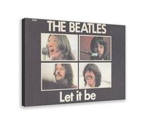 BJESWX The Beatles - Let It Be Canvas Poster Bedroom Decor Landscape Office Room Decor Gift 20x30inch(50x75cm)