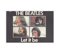 BJESWX The Beatles - Let It Be Canvas Poster Wall Art Decor Print Picture Paintings for Living Room Bedroom Decoration 20x30inch(50x75cm)
