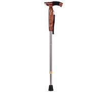 BJH Folding Walking Cane with Light Adjustable Crutch for Balance with Ergonomic Handle with MPE Function Walking Stick Unisex