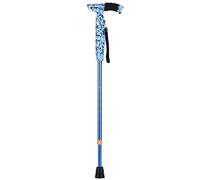 BJH Folding Walking Cane with Light Adjustable Crutch for Balance with Ergonomic Handle with MPE Function Walking Stick Unisex