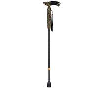 BJH Folding Walking Cane with Light Adjustable Crutch for Balance with Ergonomic Handle with MPE Function Walking Stick Unisex