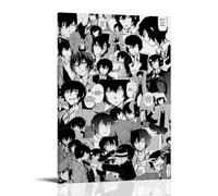 BJHIHSX Anime Bungo Stray Dogs Black and White Fan Art Wall Art Picture Print Modern Family Room Decor 24 x 36 Inches (60 x 90 cm)