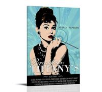 BJHIHSX Breakfast at Tiffany's Heroine Fan Art Poster Decorative Painting Canvas Wall Posters And Art Picture Print Modern Family Bedroom Decor Posters 12x18inch(30x45cm)