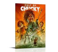 BJHIHSX Child's Play Horror Character Art Poster Decorative Painting Canvas Wall Posters And Art Picture Print Modern Family Bedroom Decor Posters 12x18inch(30x45cm)