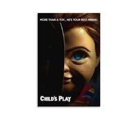 BJHIHSX Child's Play Movie Characters Poster Decorative Painting Canvas Wall Posters And Art Picture Print Modern Family Bedroom Decor Posters 12x18inch(30x45cm)