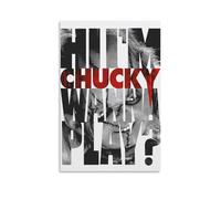 BJHIHSX Child's Play Poster Decorative Painting Canvas Wall Posters And Art Picture Print Modern Family Bedroom Decor Posters 12x18inch(30x45cm)