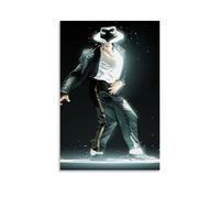 BJHIHSX Dancer Star Michael Jackson Painting Art Poster Decorative Painting Canvas Wall Art Living Room Poster Bedroom Painting 16 x 24 Inch (40 x 60 cm)