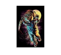BJHIHSX Horror Movie Child's Play Character Art Poster Decorative Painting Canvas Wall Posters And Art Picture Print Modern Family Bedroom Decor Posters 12x18inch(30x45cm)