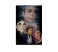 BJHIHSX Michael Jackson Singer Collection Art Poster Decorative Painting Canvas Wall Art Living Room Poster Bedroom Painting 24 x 36 Inch (60 x 90 cm)