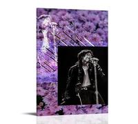 BJHIHSX Michael Jackson Singer Color Art Poster Decorative Painting Canvas Wall Art Living Room Poster Bedroom Painting 16 x 24 Inch (40 x 60 cm)