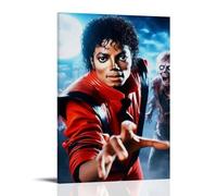 BJHIHSX Michael Jackson Star Fan Art Poster Decorative Painting Canvas Wall Art Living Room Poster Bedroom Painting 24 x 36 Inch (60 x 90 cm)