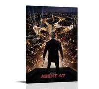 BJHIHSX Movie Hitman Agent 47 Main Character Poster Decorative Painting Canvas Wall Posters And Art Picture Print Modern Family Bedroom Decor Posters 08x12inch(20x30cm)