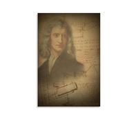BJHIHSX Sir Isaac Newton Art Poster Poster Decorative Painting Canvas Wall Posters And Art Picture Print Modern Family Bedroom Decor Posters 16x24inch(40x60cm)