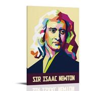 BJHIHSX Sir Isaac Newton Pop Art Poster Decorative Painting Canvas Wall Posters And Art Picture Print Modern Family Bedroom Decor Posters 20x30inch(50x75cm)