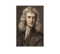 BJHIHSX Sir Isaac Newton Vintage Art Poster Poster Decorative Painting Canvas Wall Posters And Art Picture Print Modern Family Bedroom Decor Posters 16x24inch(40x60cm)