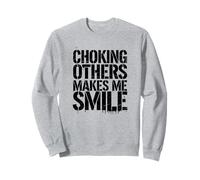 BJJ Choke Submission Meme Quote Sweatshirt