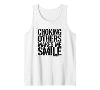 BJJ Choke Submission Meme Quote Tank Top