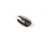 BJJS Car Exterior Door Handle Lock Hole Cover Trim Replacement Original Chrome Key Cap Accessory Compatible with Mini S JCW F Series MTK03 (Chrome Key Cap, 06)