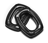 BJKing Gel Ear Pads, High Density Noise Reduction Replacement Gel Cups for Howard Leight Impact Sport Pro Sync Leightening Shooting Earmuff