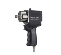 BJKYTMLM 1/2 Inch Short Small Wind Trigger Pneumatic Mini Wrench Small Wind Gun Assembly Line Light(AT-5140C Mini Wrench)