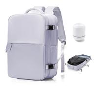 BJLFS Vacuum Backpack For Travel With Pump Ryanair Cabin Bags 40x30x20 Vacuum Compression Hand Luggage Backpack Easyjet Wizzair Vueling Carry On Bag Lightweight Travel Daypack with Laptop Compartment