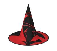 BJNGHKLN Spartan Warrior Helmet Print Halloween Witch Hat For Women Party Hat For Halloween Festivities Cosplay Costume Ensemble