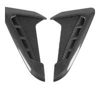 BJNMJDM Air Wing Cover Trim Side Vent Trim Left Right Car Mudguard Side Air Vent Cover Sticker Decor Fit For Bmw(Carbon)