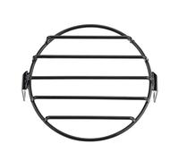 BJNMJDM Light Cover Protective Guard 7inch Motorcycle Headlight Mesh Grill Mask Protector Guards Square Metal Cover Motorcycle Accessorie Accessori Moto(Type C)