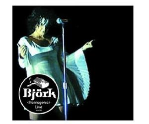 BJÖRK - HOMOGENIC-LIVE CD 16 TRACKS SYNTHIE-POP CONCERT NEW