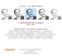 Bjoerling, Jussi - Discographic Career 1933-1957