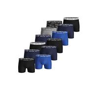 Björn Borg 12-Pack Essential Boxer Shorts(Multi Color, Soft Cotton,Small Leg Length)