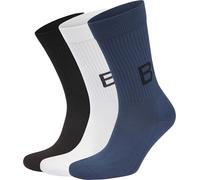 Björn Borg 3-Pack Core Crew Socks Multicoloured - Size 36-40 - Men's - Clothing - Fashion, multicoloured