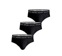 Björn Borg 3 Pack Cotton Stretch 3 Pack Black Mens Briefs