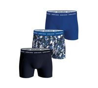 Björn Borg 3 Pack Cotton Stretch Boxers - Blue /Navy / Print