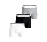 Björn Borg | Bjorn Borg Cotton Stretch Boxer 3P Boxer Briefs for Men - Black/White/Grey - L
