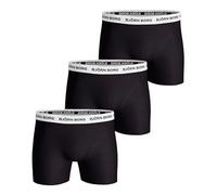 Björn Borg | Bjorn Borg Cotton Stretch Boxer 3P Boxer Briefs for Men - Black/White - M