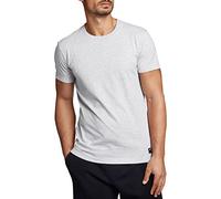 Björn Borg | Bjorn Borg Men Centre T-Shirt, Men's Short Sleeve Tees, Crewneck Cotton T-Shirts for Men, Grey, Size S