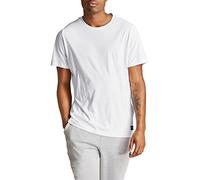 Björn Borg | Bjorn Borg Men Centre T-Shirt, Men's Short Sleeve Tees, Crewneck Cotton T-Shirts for Men, White, Size L