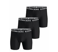 Björn Borg | Bjorn Borg PERFORMANCE BOXER 3P, Boxer Briefs for Men, Training Underwear, Multi-Packs Available, Size S